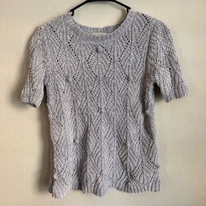 LOFT short sleeve sweater (Super soft!) size small
